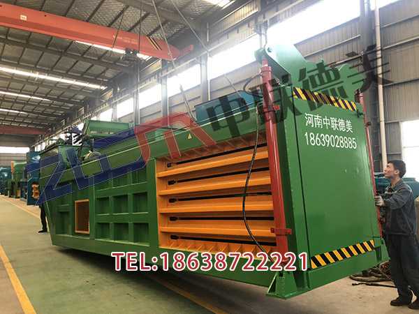 山西立式廢紙打包機圖片