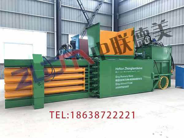 天津大型廢紙打包機(jī)視頻